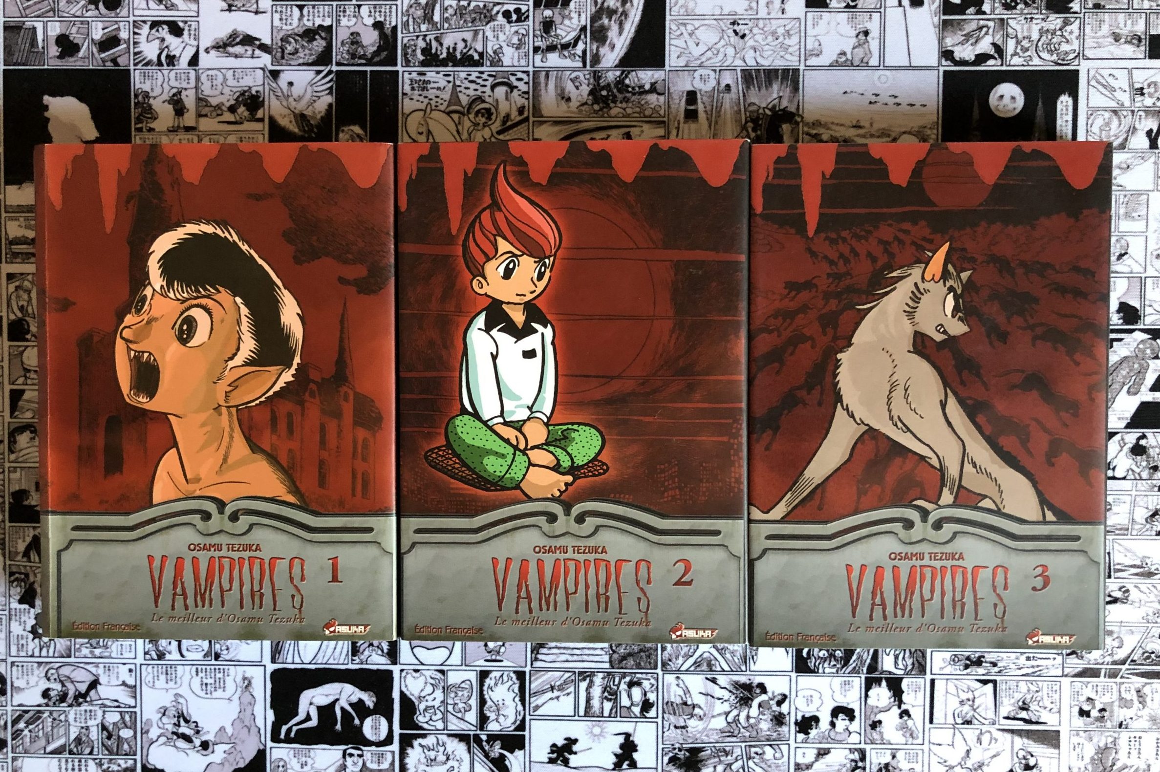 【仏語も学べる手塚漫画レビュー】『Vampires/バンパイヤ』（和訳付き）～変身の現実世界を描いた、手塚のキャリア転換期の一作～